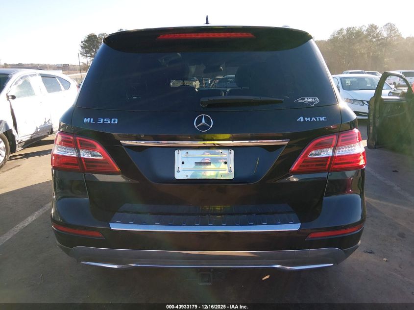 2013 Mercedes-Benz Ml 350 4Matic VIN: 4JGDA5HB5DA250251 Lot: 43933179