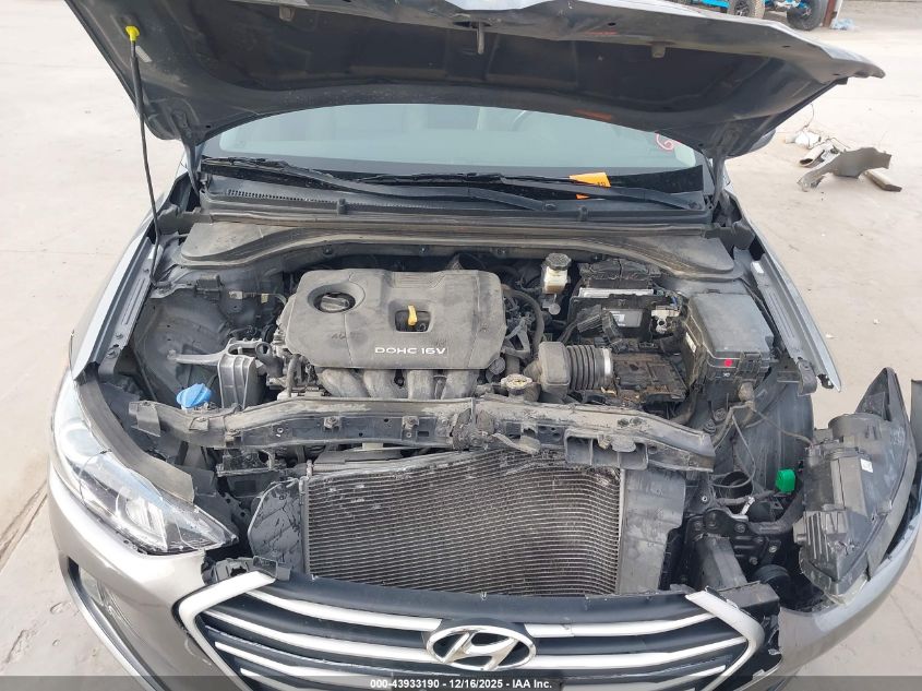 2018 Hyundai Elantra Value Edition VIN: KMHD84LF2JU588345 Lot: 43933190