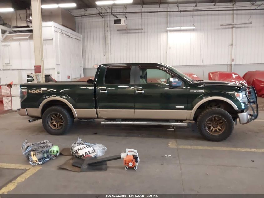 2013 Ford F-150 Lariat VIN: 1FTFW1ET0DKD98516 Lot: 43933194