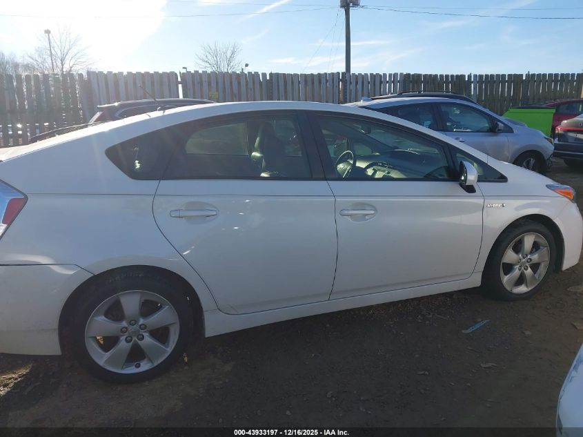 2013 Toyota Prius Five VIN: JTDKN3DUXD5570203 Lot: 43933197