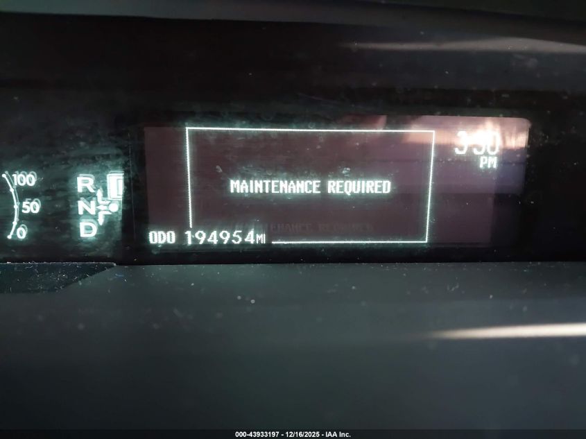 2013 Toyota Prius Five VIN: JTDKN3DUXD5570203 Lot: 43933197