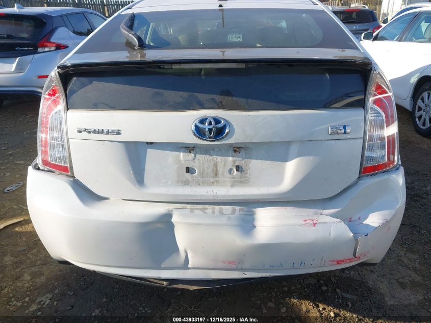 2013 Toyota Prius Five VIN: JTDKN3DUXD5570203 Lot: 43933197