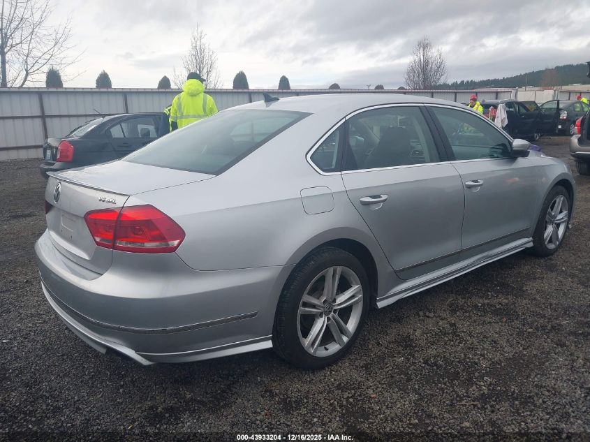 2015 Volkswagen Passat 3.6L V6 Sel Premium VIN: 1VWCM7A37FC052880 Lot: 43933204