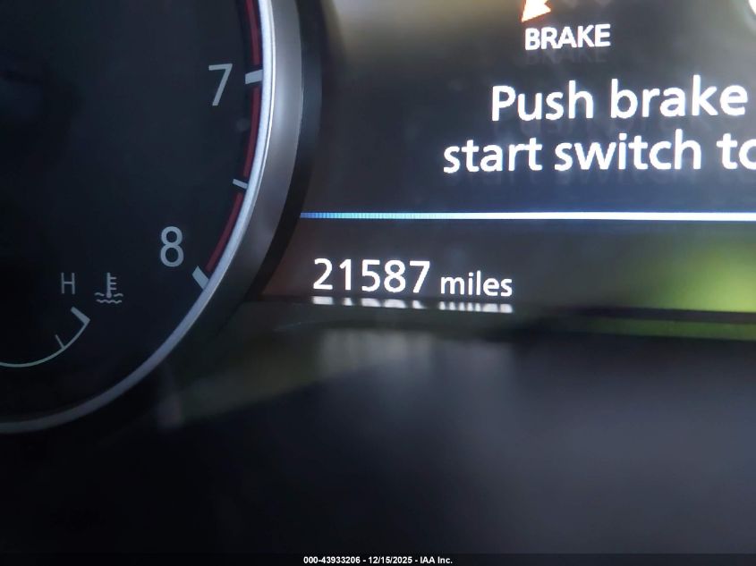 2025 Nissan Altima Sv Fwd VIN: 1N4BL4DV2SN372349 Lot: 43933206