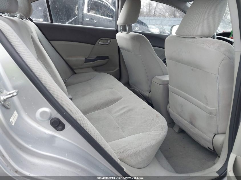 2012 Honda Civic Lx VIN: 19XFB2F57CE308152 Lot: 43933213