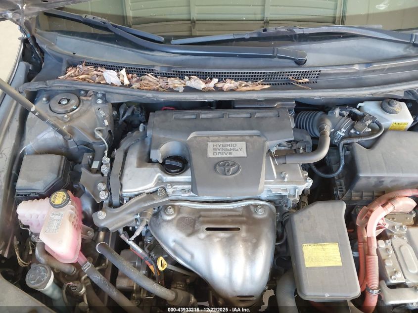 2013 Toyota Avalon Hybrid Xle Touring VIN: 4T1BD1EB1DU012942 Lot: 43933216