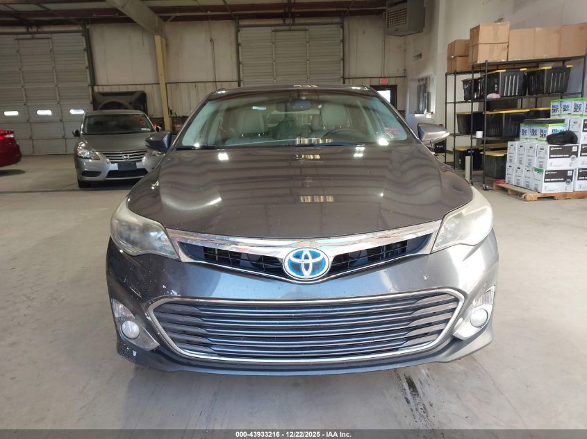 2013 Toyota Avalon Hybrid Xle Touring VIN: 4T1BD1EB1DU012942 Lot: 43933216