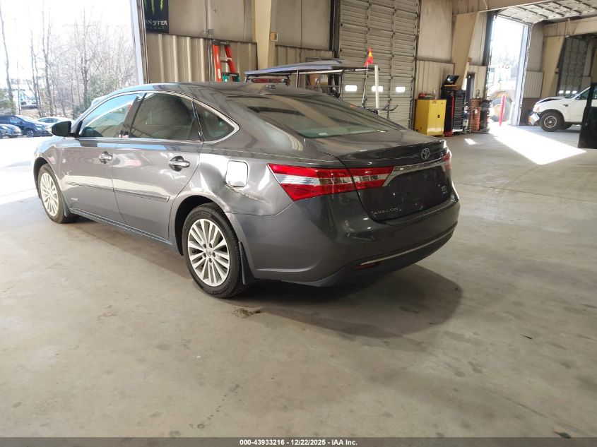 2013 Toyota Avalon Hybrid Xle Touring VIN: 4T1BD1EB1DU012942 Lot: 43933216