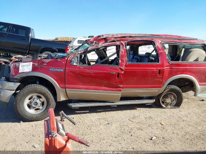 2005 Ford Excursion Eddie Bauer VIN: 1FMSU45P65EC14636 Lot: 43933220