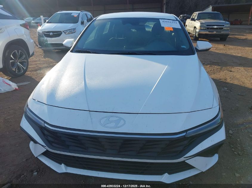 2024 Hyundai Elantra Sel VIN: KMHLM4DG2RU819688 Lot: 43933224