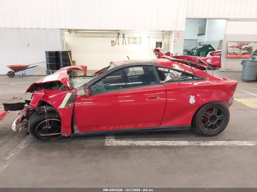 2000 Toyota Celica Gt VIN: JTDDR32T0Y0017330 Lot: 43933226