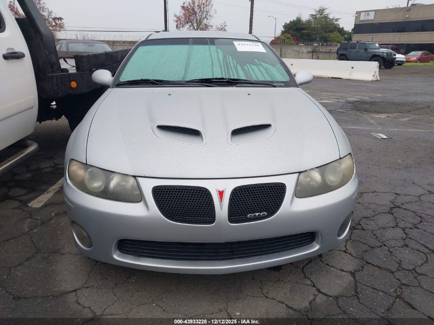 2006 Pontiac Gto VIN: 6G2VX12U46L548752 Lot: 43933228