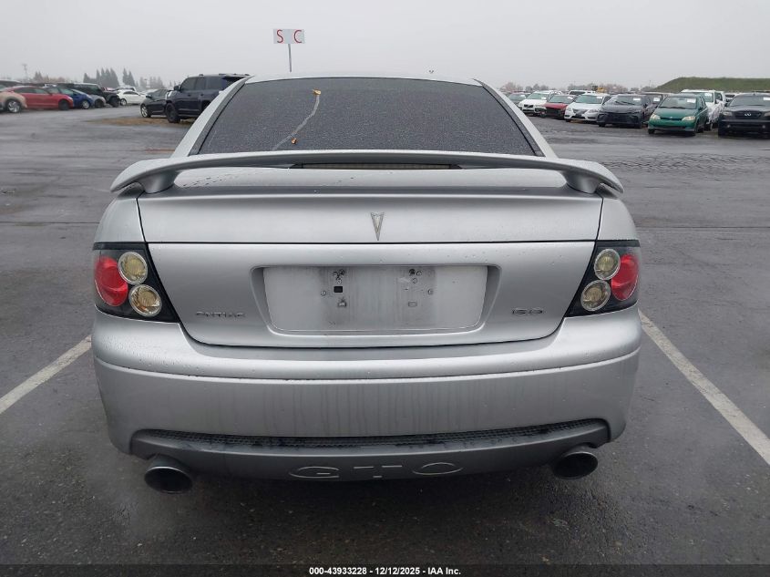 2006 Pontiac Gto VIN: 6G2VX12U46L548752 Lot: 43933228