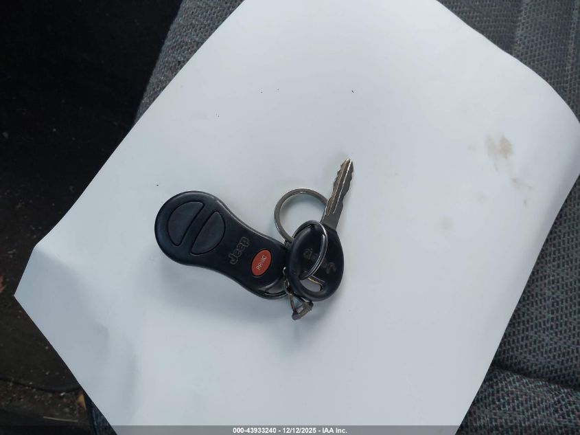 2001 Jeep Cherokee Sport VIN: 1J4FF48S11L593173 Lot: 43933240