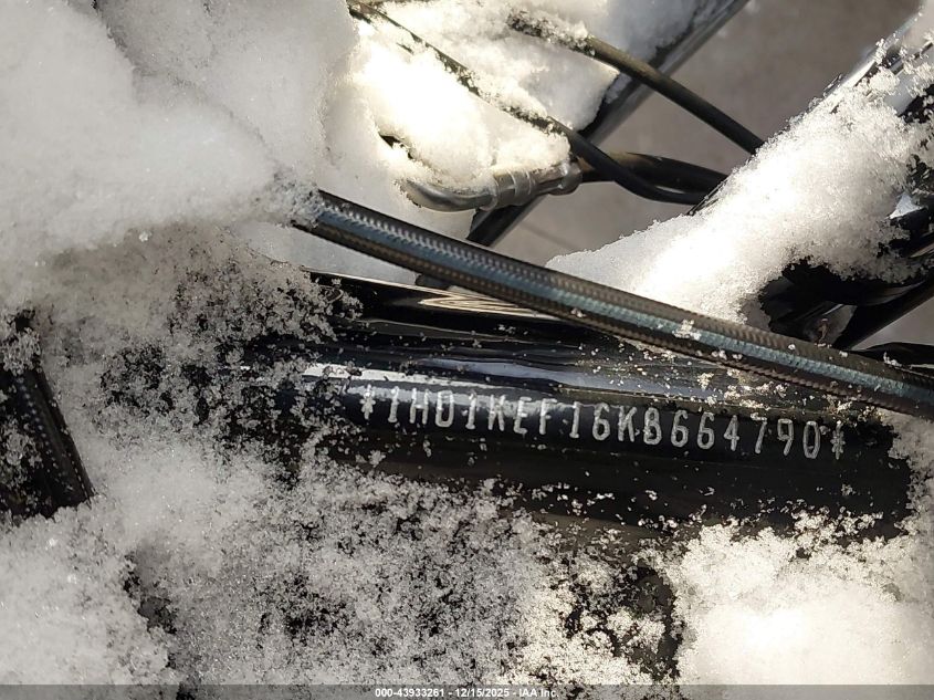 2019 Harley-Davidson Flhtk VIN: 1HD1KEF16KB664790 Lot: 43933261