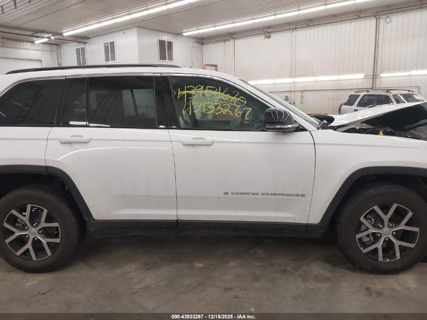 2025 Jeep Grand Cherokee Limited 4X4 VIN: 1C4RJHBG0SC320966 Lot: 43933267