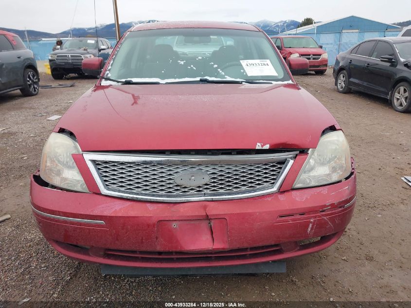2007 Ford Five Hundred Sel VIN: 1FAFP24107G117430 Lot: 43933284
