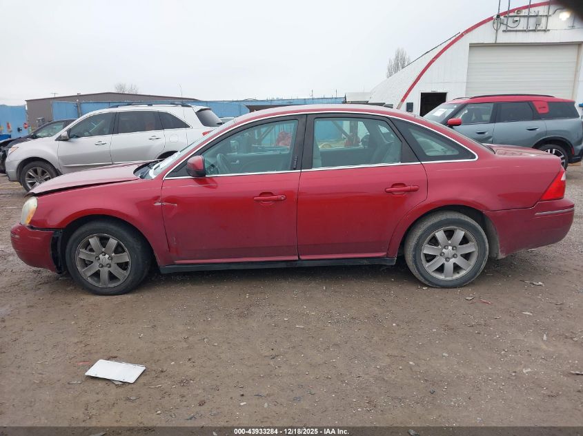 2007 Ford Five Hundred Sel VIN: 1FAFP24107G117430 Lot: 43933284