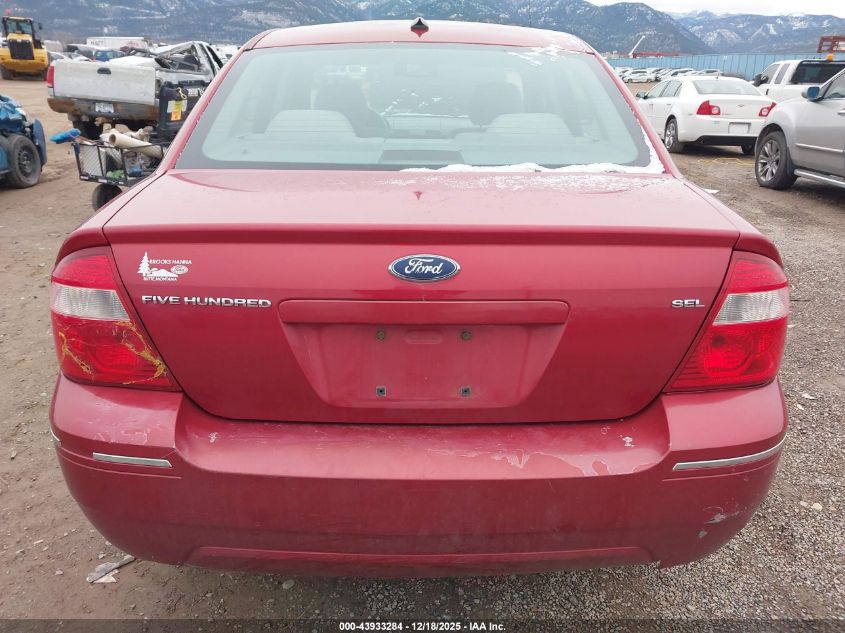 2007 Ford Five Hundred Sel VIN: 1FAFP24107G117430 Lot: 43933284