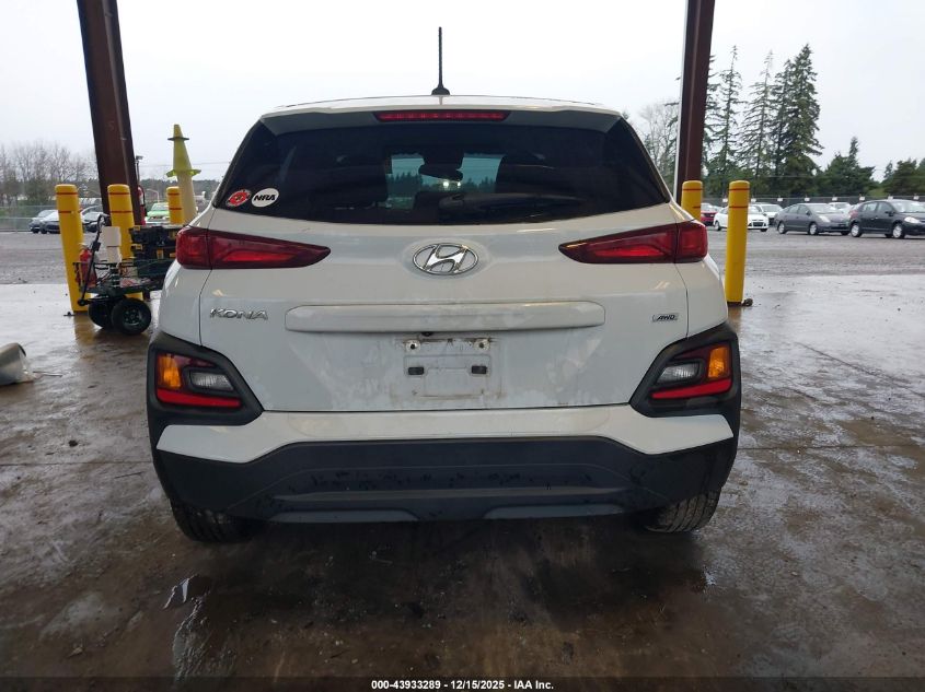 2020 Hyundai Kona Se VIN: KM8K1CAA5LU399205 Lot: 43933289