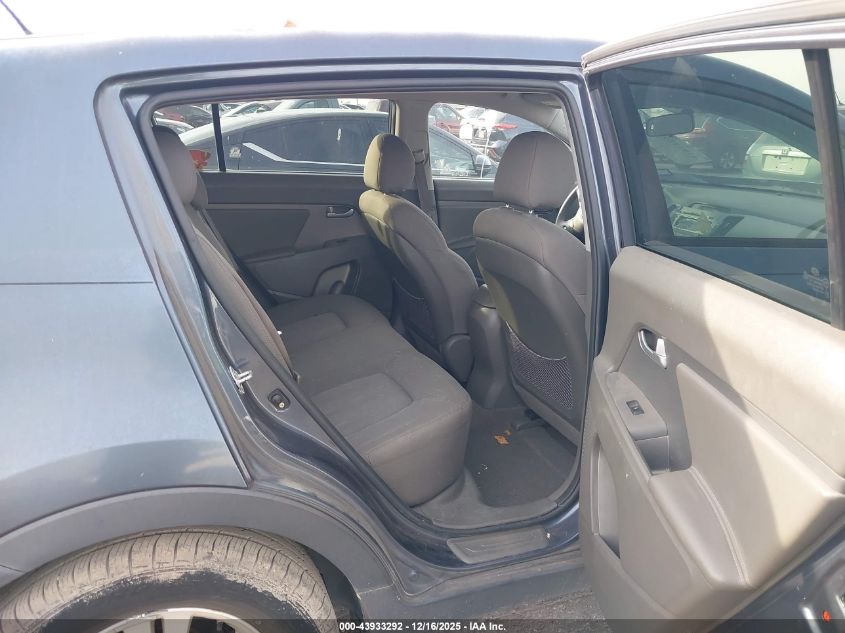 2011 Kia Sportage Lx VIN: KNDPB3A27B7115604 Lot: 43933292