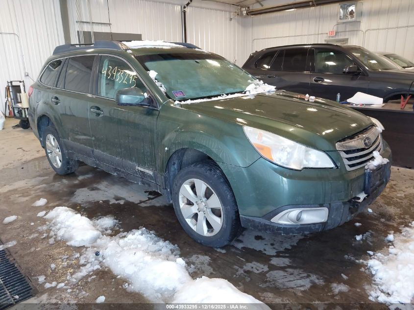 2010 Subaru Outback 2.5I Premium VIN: 4S4BRBCC4A1323975 Lot: 43933295