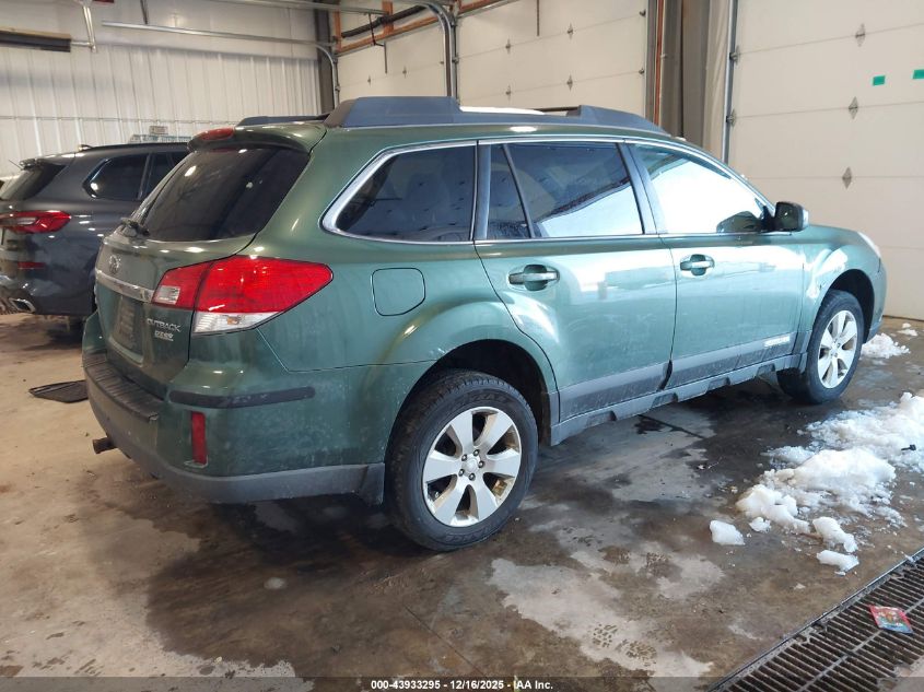 2010 Subaru Outback 2.5I Premium VIN: 4S4BRBCC4A1323975 Lot: 43933295