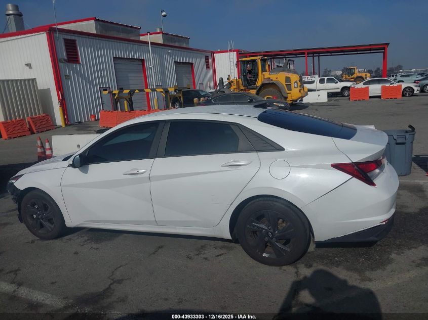 2022 Hyundai Elantra Sel VIN: 5NPLS4AG9NH071217 Lot: 43933303