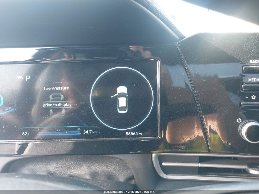 2022 Hyundai Elantra Sel VIN: 5NPLS4AG9NH071217 Lot: 43933303