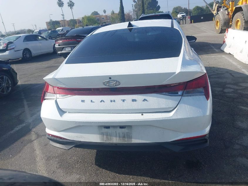 2022 Hyundai Elantra Sel VIN: 5NPLS4AG9NH071217 Lot: 43933303
