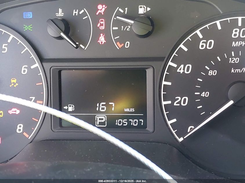 2016 Nissan Sentra Fe+ S/S/Sl/Sr/Sv VIN: 3N1AB7AP0GY262140 Lot: 43933311