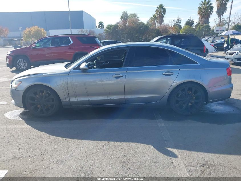 2014 Audi A6 2.0T Premium VIN: WAUGFAFC5EN124714 Lot: 43933323