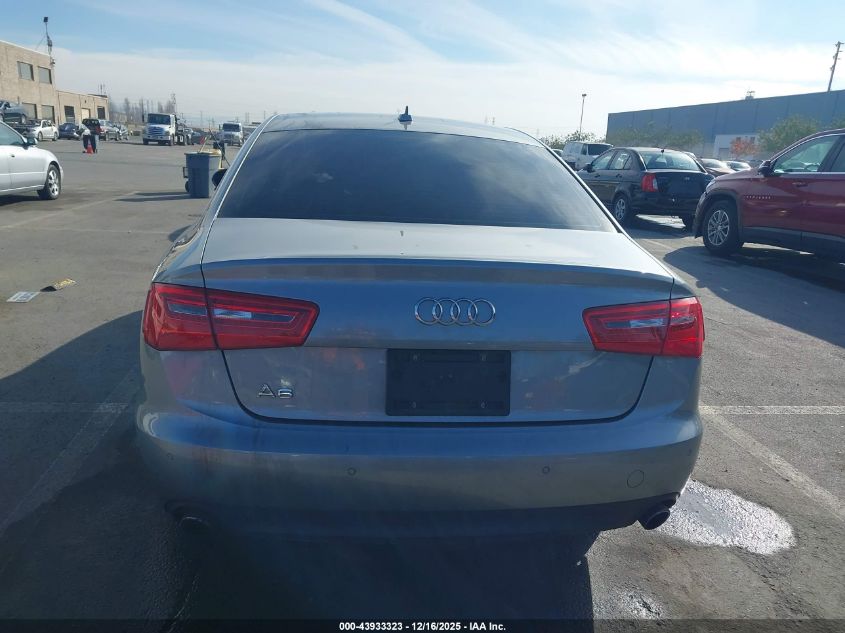 2014 Audi A6 2.0T Premium VIN: WAUGFAFC5EN124714 Lot: 43933323