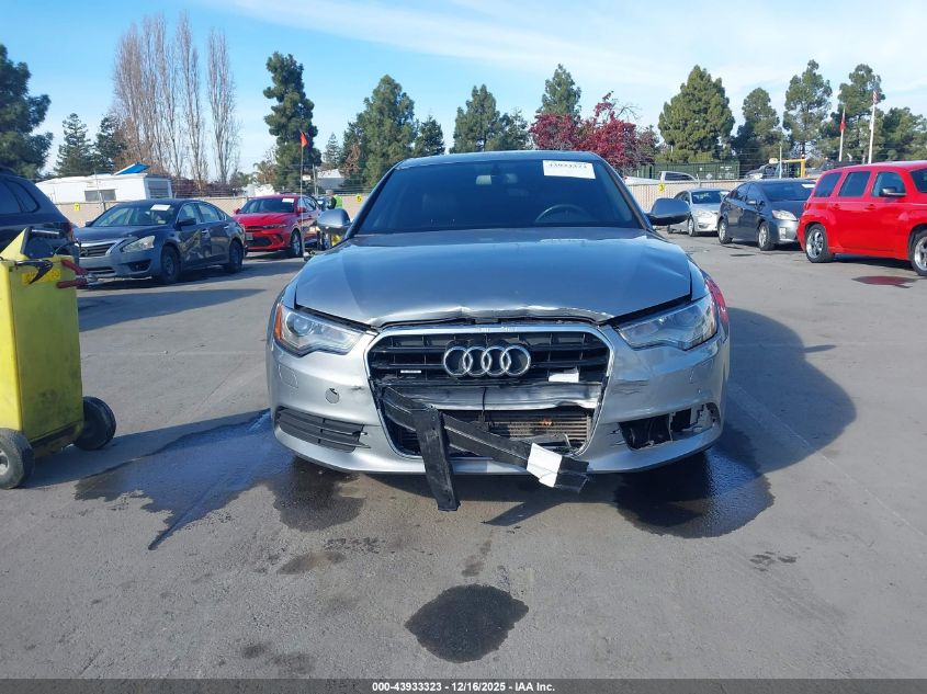 2014 Audi A6 2.0T Premium VIN: WAUGFAFC5EN124714 Lot: 43933323