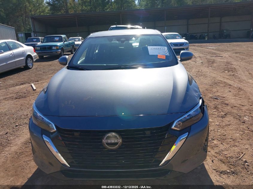 2025 Nissan Sentra Sv VIN: 3N1AB8CV1SY390493 Lot: 43933332