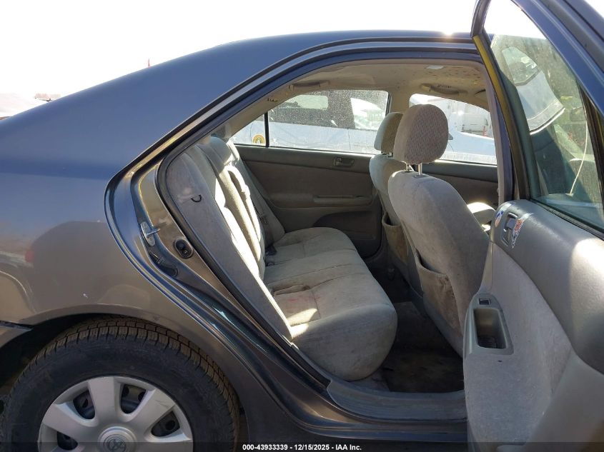 2004 Toyota Camry Le VIN: 4T1BE32K54U938788 Lot: 43933339