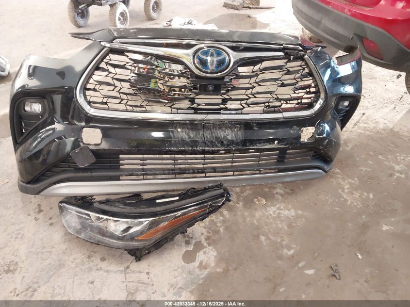 2021 Toyota Highlander Hybrid Platinum VIN: 5TDEBRCH9MS035824 Lot: 43933345