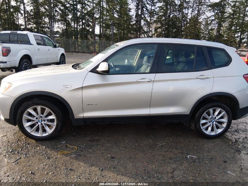2014 BMW X3 xDrive28I VIN: 5UXWX9C53E0D43153 Lot: 43933348