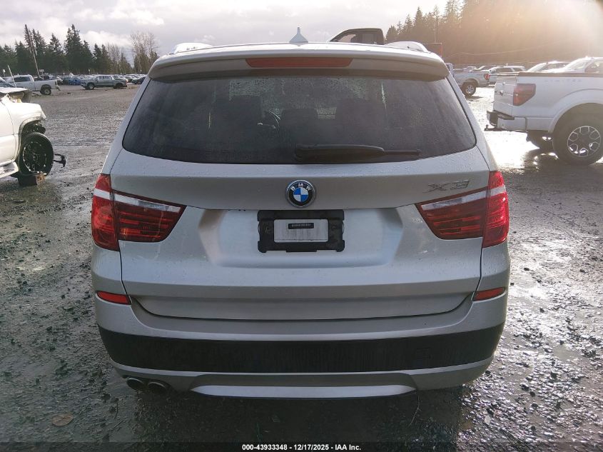 2014 BMW X3 xDrive28I VIN: 5UXWX9C53E0D43153 Lot: 43933348
