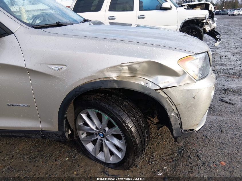 2014 BMW X3 xDrive28I VIN: 5UXWX9C53E0D43153 Lot: 43933348