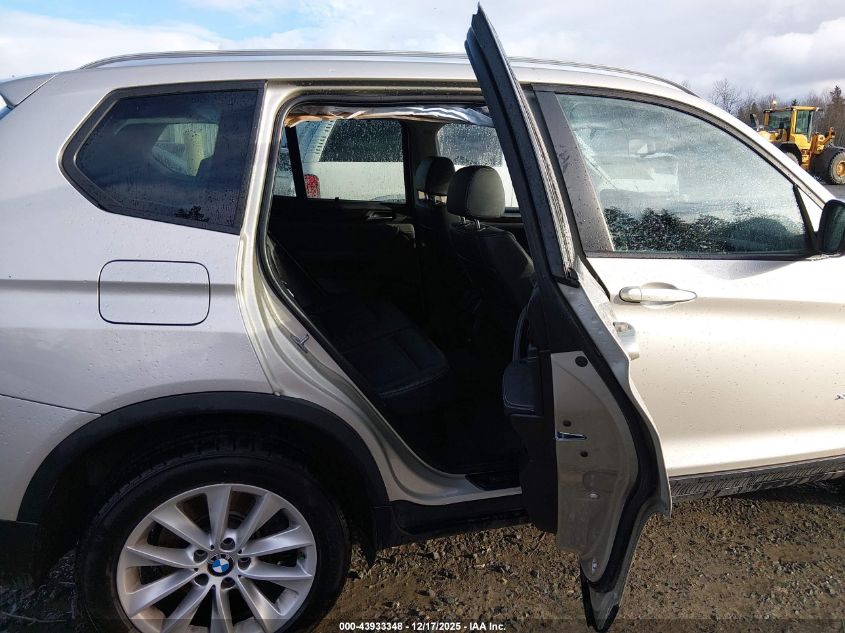 2014 BMW X3 xDrive28I VIN: 5UXWX9C53E0D43153 Lot: 43933348