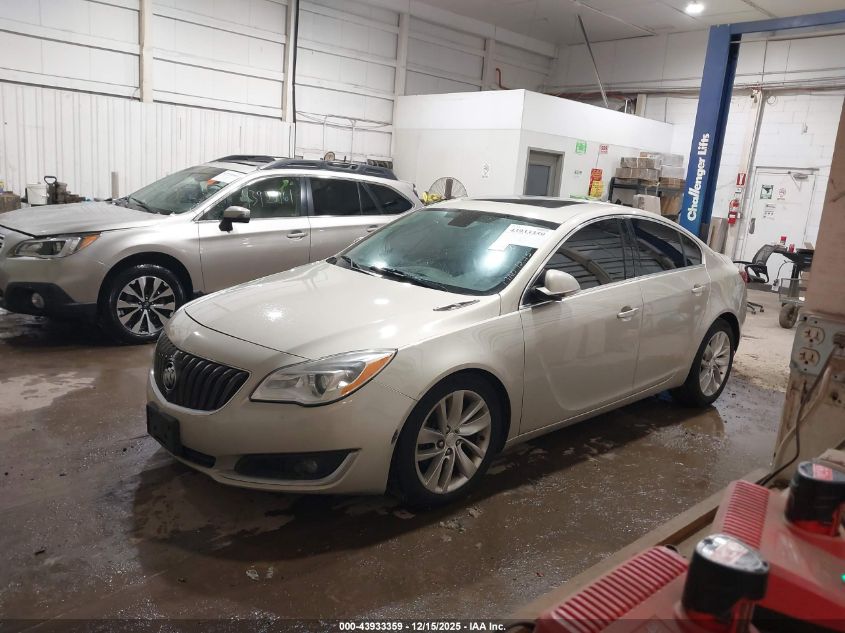 2014 Buick Regal Turbo VIN: 2G4GK5EX1E9203371 Lot: 43933359