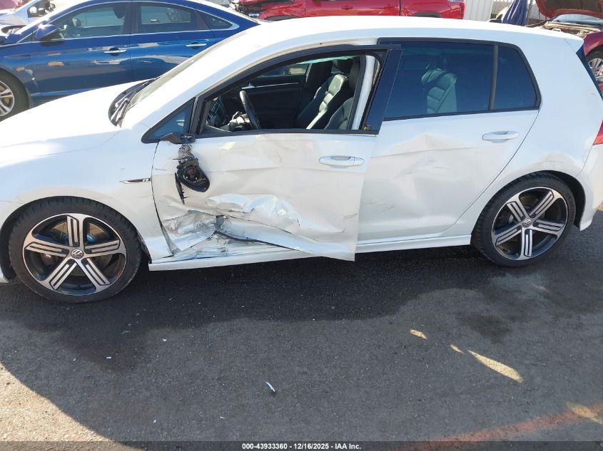 2016 Volkswagen Golf R 4-Door VIN: WVWLF7AU9GW170614 Lot: 43933360