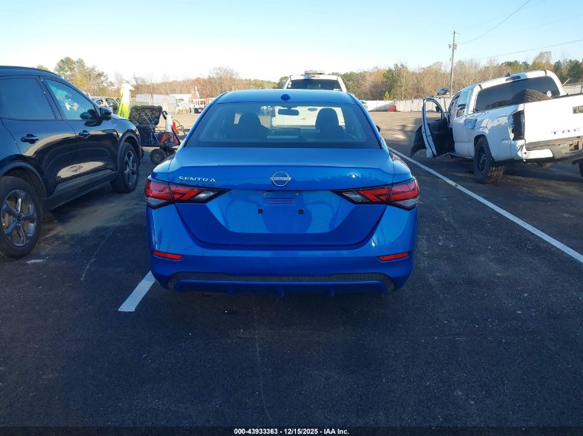 2025 Nissan Sentra Sv VIN: 3N1AB8CVXSY313413 Lot: 43933363