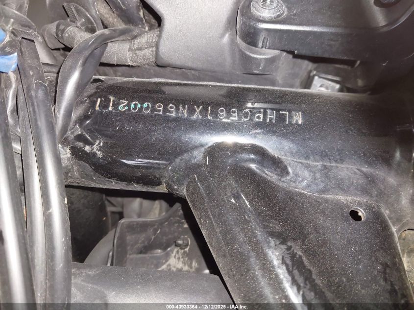 2022 Honda Cmx500 VIN: MLHPC561XN5500211 Lot: 43933364