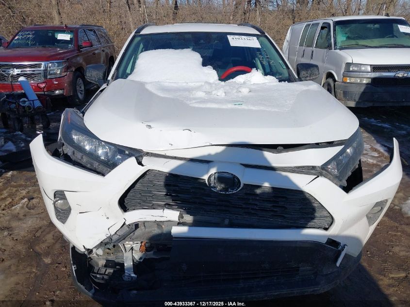 2019 Toyota Rav4 Le VIN: 2T3F1RFVXKC012414 Lot: 43933367