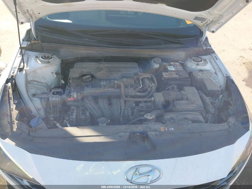2021 Hyundai Elantra Limited VIN: 5NPLP4AG8MH021439 Lot: 43933385