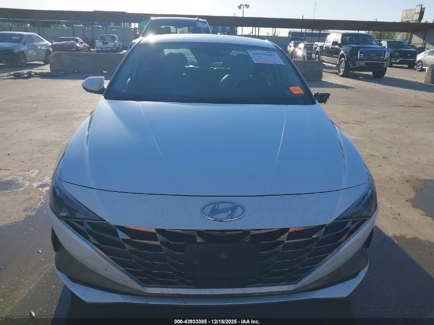 2021 Hyundai Elantra Limited VIN: 5NPLP4AG8MH021439 Lot: 43933385