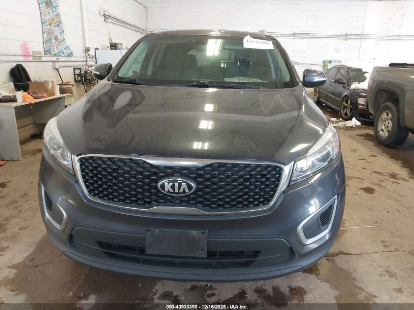 2016 Kia Sorento 2.4L Lx VIN: 5XYPGDA32GG112331 Lot: 43933390