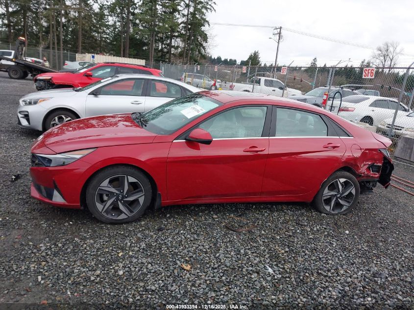 2023 Hyundai Elantra Hybrid Limited VIN: KMHLN4AJ1PU051650 Lot: 43933394